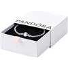 PANDORA PULSEIRA PANDORA, PRATA 925 | Braccialetto in argento Sterling, compatibile con PANDORA Moments, gioiello da donna con confezione regalo
