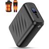 FERNIDA Power Bank leggero DC & USB Power Bank per gilet riscaldante, pantaloni, coperte, telefono cellulare