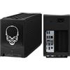 Cutesliving Mini PC NUC 11 Extreme NUC11BTMi7 con processore Core i7-11700B, scheda grafica UHD, doppia porta Thunderbolt 4, LAN 2,5G, Wi-Fi 6E e design compatto da 8 litri(Barebone)