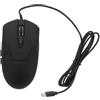 MAJORMENCH Mouse Ergonomico Da Gioco Cablato Usb-c Con Retroilluminazione Led Blu, 6 Pulsanti, Compatibile Pc Laptop Desktop, Cavo 1,5 M, Per Gaming e Lavoro