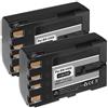 mtb more energy 2x Batterie BN-V408/V408U per JVC GR-D50K, D70K, D90K, D230 DV1800, DV2000, DV3000 DV2000U