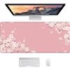 JJ PRIME - Tappetino Mouse XXL 900x400 MM Copri Scrivania | Tappetino Scrivania Grande | Tappetino Computer Da Scrivania | Desk Mat Gaming Mousepad XXL - Tappetino Per Mouse Tappeto Pc Rosa (Sakura)
