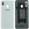 SPES Original Coperchio della Batteria per Samsung Galaxy A40 SM-A405F Bianco Coperchio Posteriore,Coperchio della Batteria/Pellicola Adesiva