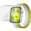 Yiranzix 6 pz TPU Gel Screen Protector per Huawei Watch Fit 5 1.82