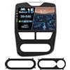 BXLIYER Android 15 IPS Autoradio Per CLIO (2013-2016) - [2G+64G] - Senza fili CarPlay + Android Auto - GRATUITI Camera - DAB Volante 4G Bluetooth WiFi Fast-Boot DSP - 10.1 Pollici GPS 2 Din