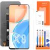 AGCUT Schermo LCD per Honor X8 4G Display LCD per Honor X8 4G TFY-LX1 TFY-LX2 TFY-LX3 6,7 Pollici Schermo Sostituzione Digitalizer Touchscreen Assembly con Riparazione, Nior