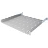 STALFLEX Ripiano Rack 19 Pollici 1U Regolabile - Ripiano Armadio per Server - Capacità di 30 kg - Fissaggio Posteriore - Profondità Variabile - Scaffale per Armadio Mensola Rack 19 Pollici