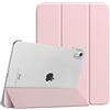 TiMOVO Cover Custodia per iPad A16 11/iPad 10 Gen 10,9, Rosa Chiaro