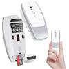 KeautFair Mini mouse Bluetooth senza fili con lettore di schede TF (fino a 2 TB), portatile, silenzioso, ricaricabile, ottico, compatto, ideale per viaggi, PC, smartphone, laptop, tablet, computer, ufficio e