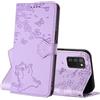 NETANY Cover per Samsung Galaxy A03S, Flip Premium Pelle PU Libro Portafoglio Protettiva Custodia con Slot Scheda Supporto Stand Protezione Completa Cover per Samsung A03S (Violet)