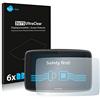savvies 6 Pezzi Pellicola Protettiva per TomTom Go Professional 6250