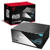 ASUS ROG Thor - Alimentatore di rete in titanio da 1600 W (illuminazione RGB, Aura Sync RGB, display OLED, PCIe 5.0 Ready, transistor di nitruro di gallio, controllo digitale e condensatori Low ESR
