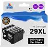 KING OF FLASH 4 cartucce di ricambio per Epson 29 29XL, compatibili con Epson Expression Home XP257 XP255 XP455 XP452 XP352 XP245 XP255 XP342 XP247 XP442 XP235 XP432 XP332 5 XP25 XP25