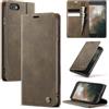 Cracedily Cover per iPhone SE 3/2 Case, Libro Custodia Portafoglio Premium Pelle PU, Slot Scheda, RFID Shieldon, Chiusura Magnetico Aletta Antiurto Case Custodia per iPhone 8/7/6, Caffè