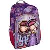 SANTORO M876a, zaino 3 cerniere adattabile, carrello per bambini, viola, 290 x 450 x 170 mm, Viola, 290x450x170 mm, Casual