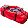 Backpack Locker Coprizaino da Viaggio Aereo con Lucchetto - Protezione Bagaglio (Rosso, 45-55 Litri)