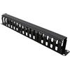 VALUE Pannello frontale Value 19" 1U con guaina di distribuzione 40x60mm Nero [26.99.0305]