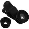 UTHCLO Macro Per Smartphone Kit Di Lenti Fisheye e Grandangolare Clip Portatile Per Fotocamera Adatto Scenari Fotografici