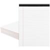DAJAVE Blocco note a spirale, formato A4, 8 pezzi, 80 fogli/160 pagine, blocco a spirale, blocco per schizzi, diario, rilegatura a spirale, regalo per college, ufficio, ritorno a scuola