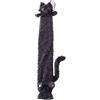 Generic Borsa 'acqua calda lunga, borsa 'acqua calda con gatto, borsa 'acqua calda invernale di grande capacità, 2 l, borsa 'acqua calda a prova di perdite, per la stagione fredda