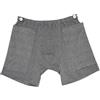 Pesoncarl Slip protettivi Intimo, Intimo catetere da uomo con elastici Pantaloni catetere in cotone con 2 tasche e fissatore Borsa per nefrostomia nascosta a righe Abbigliamento per anziani, Chirurgia addomina