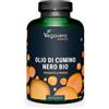 Vegavero Olio di Cumino Nero BIO | 1000 mg | con Vitamina E | 55% di Acido Linoleico, 22% oleico e 0,2% di timochinone | Nigella Sativa Spremuta a Freddo | 300 capsule | Vegan | Vegavero®