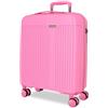Movom Valigia da cabina rosa, 40 x 55 x 20 cm, rigida, 2,8 kg, chiusura TSA in polipropilene, 2,8 kg, 44 LExtensibile bagaglio a mano, Rosa, Taglia unica, Valigia cabina