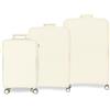 MOVOM Inari Set di valigie, taglia unica, bianco, Taglia unica, Set di valigie