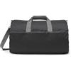 Amazon Essentials - Borsone Pieghevole in Nylon Lungo 50,8cm, Ideale per Viaggi o Riporre Oggetti, Tasche con zip, Capienza 13,6kg, Nero