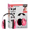 3M Cuffie Auricolari Peltor Kid H510Ak, Protezione Acustica per Bambini, Paraorecchie, Rosa, Misura Regolabile, Contro Livelli di Rumore 87-98 Db, Snr: 27Db, Scuola, Concerti, Festival