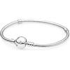 Pandora, Disney, Pandora Moments Sparkling Mickey Mouse Snake Chain Braccialetto, Taglia 20