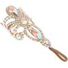 JISADER Bracciale di Danza del Ventre Bracciale Lucido per Festeggiamenti, spettacoli di Danza, Matrimoni, Natale