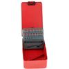 Colcolo 2x Custodia per Punte Da Trapano Elicoidali Porta Punte Da Trapano Accessori Pratici Portatili in Metallo Professionali Custodia per Scatola Indice Pe