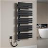 Mai & Mai Radiatore da Bagno 131x60cm con Elemento Riscaldante 1000W