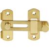 Sayayo Serratura Porta Chiusura Della Porta Chiavistello per Porta in Legno | Oro Piccolo Chiavistello Serratura a 180° per Porta Interna, Giardino, fienile, Acciaio Inossidabile
