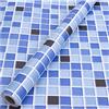Cozylkx 5 Metri Di Carta Da Parati Effetto Mattonelle Di Mosaico Bordo Autoadesivo Linea Di Cintura Bordi Adesivo Decalcomania Per La Decorazione Domestica