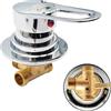 AFUDER Miscelatore Doccia Corpo in ottone Mixer per Cabina Doccia/Bagno