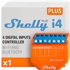 Shelly Plus i4, Controllore di scena per automazione intelligente, Wi-Fi e Bluetooth - 4 poli, Domotica, Compatibile con Alexa e Google Home, App iOS Android, Nessun hub richiesto