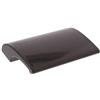 Tonitec® maniglia per balcone in alluminio, maniglione, modello:Oskar, conviti bianche, marroni e antrace, F1, F2, F3, F4, ottica acciaio inox, colore: verde oliva, colore: nero opaco.