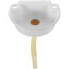 GLEAVI Lavabo Sospeso Mini in Plastico Bianco per Bagno Compatto