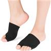 JOVYTH Cuscinetti Metatarsali Uomo L Nero, Supporto Avampiede con Area Gel Anteriore per Numeri 40-44, Morbidi Riutilizzabili per Stare in Piedi Camminare e Correre
