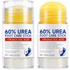 WLCTJIAYOU 2 bastoncini di crema all'urea 60% + 2% di acido salicilico, balsamo per talloni secchi e screpolati, rimozione dei calli ed idratante esfoliante, crema per piedi ad assorbimento rapido per talloni