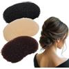 SSIMIDAPT Inserti Volumizzanti per Capelli, 3pcs Cuscinetti Imbottiti in Spugna con Clip Invisibili, Base Volume Bump It Up, Strumenti per lo Styling per Maggiore Volume e Pienezza per Donne e Ragazze