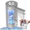 KitchenBoss Dispenser d'Acqua Elettrico per Galloni da 1 a 5 Galloni | Pompa per Bottiglia d'Acqua con Batteria Ricaricabile USB, 1400 mAh, Pompa Distributore Portatile