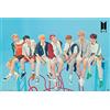 Grupo Erik BTS Poster Blue 61 x 91 cm