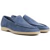 eimeinuosy Mocassini da uomo in pelle scamosciata, mocassini slip-on, per uomo, estivi, leggeri e traspiranti, mocassini piatti, casual, per guida e camminata, scarpe Oxford, Grigio Blu, 9.5