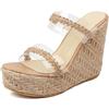 Lizoleor Espadrillas Mules Slipper Donna Aperto Senza Lacci