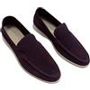 eimeinuosy Mocassini da uomo in pelle scamosciata, mocassini slip-on, per uomo, estivi, leggeri e traspiranti, mocassini piatti, casual, per guida e camminata, scarpe Oxford