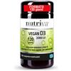 Nutriva Vegan D3 2000 UI Giuriati Integratore di Vitamina D3 120 Compresse