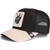 Goorin Bros. Goorin Bros Cappello Trucker Nero e Beige Toro Raging Llub Flip Side 2 The Farm